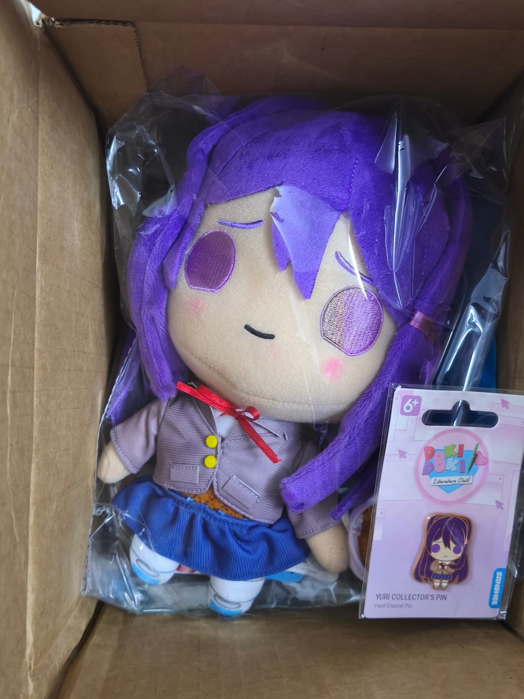 Customer photo review of Doki Doki Literature Club - Yuri Collector's Plush
