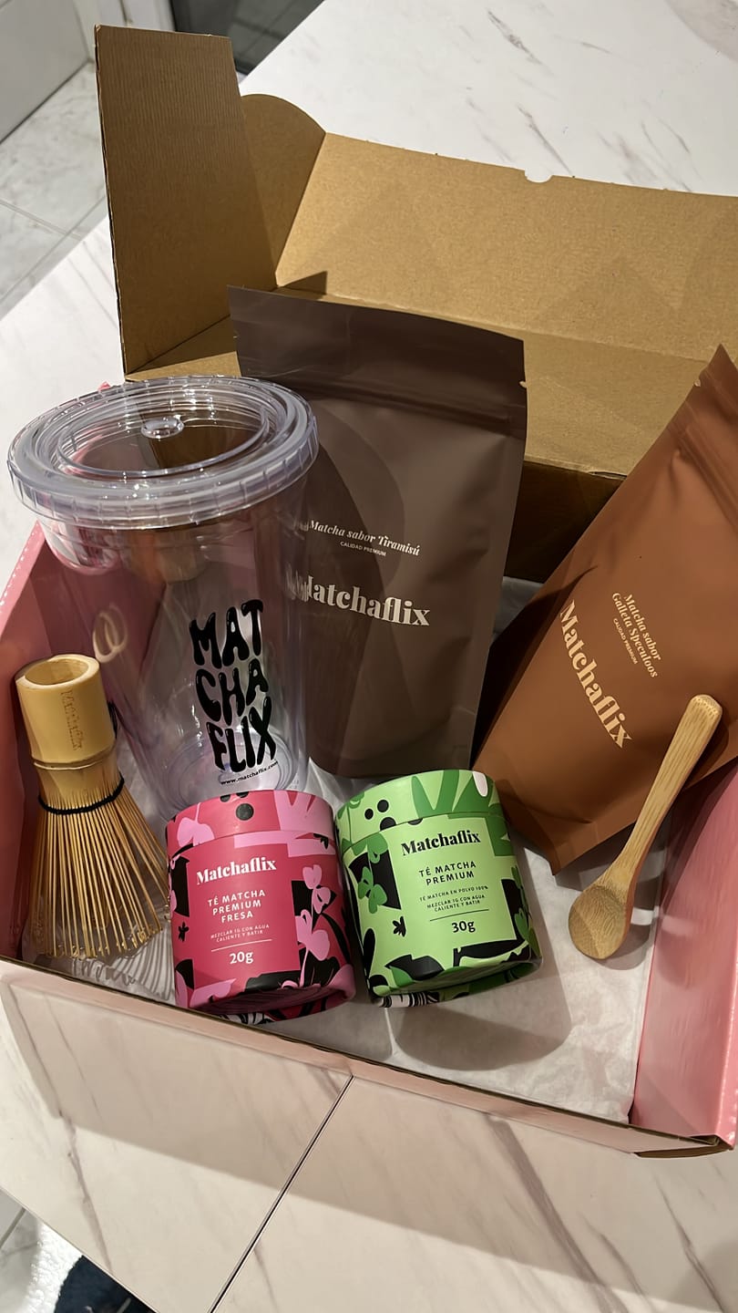 Customer photo review of Té Matcha Premium Tiramisú