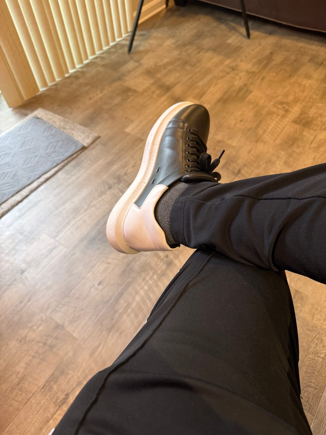 Customer photo review of Men's Pluto X Midnight Black