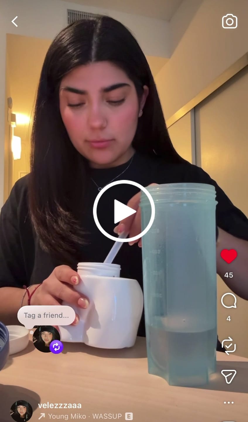 Customer video review of 🎁 One Sol Creatine + Leucine | Intro Card (100% off)