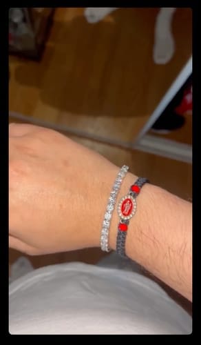 Customer photo review of GL 2MM 3MM 4MM 5MM 6.5MM Moissanite Diamond Tennis Chain Bracelet