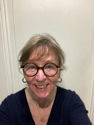 Customer photo review of Allie Hoop Clip On Earrings in Gold