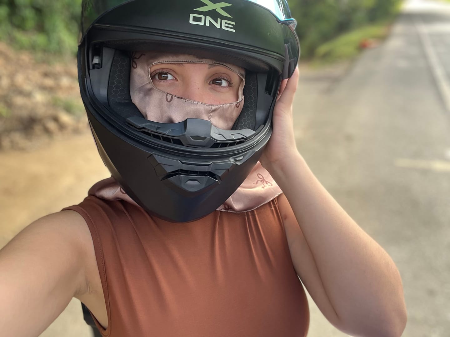 Customer photo review of Face Cover
