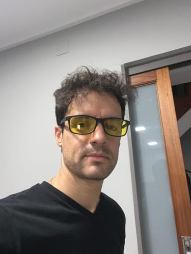 Customer photo review of blue blocker main 4 450nm - GARAGE SALE