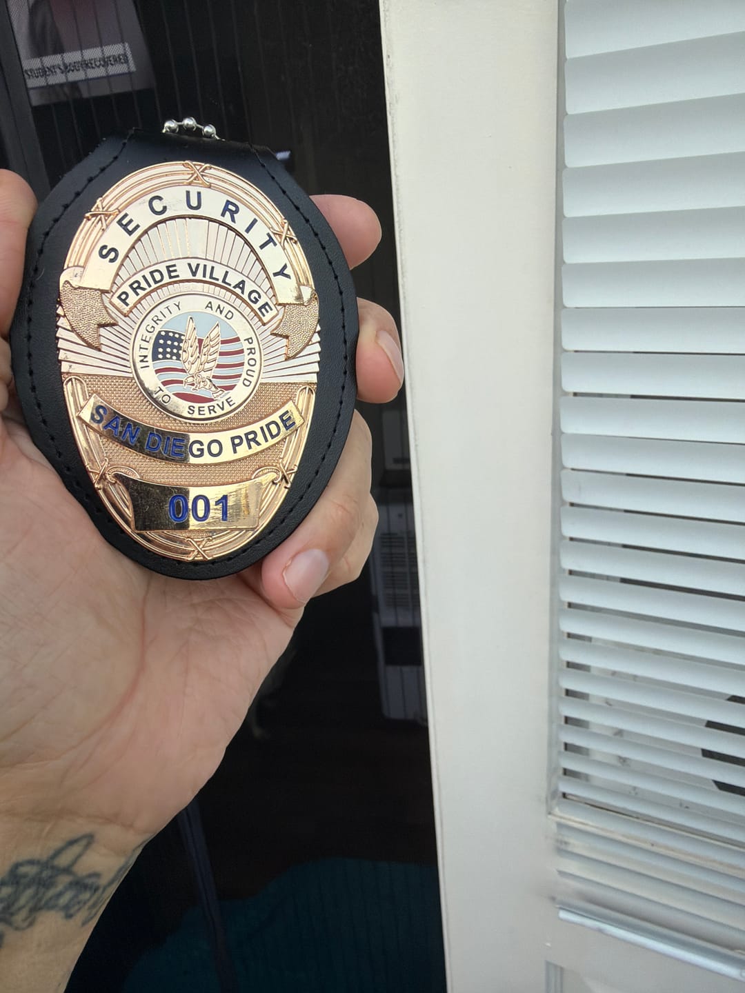 Customer photo review of Customizable Badge MA18