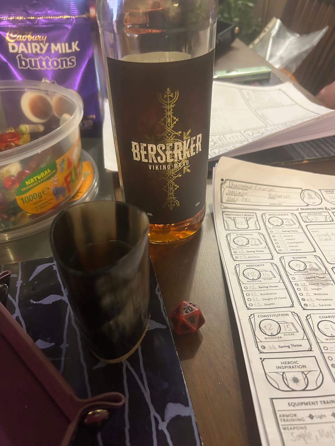 Customer photo review of NEW IN - Berserker Mead - With FREE horn
