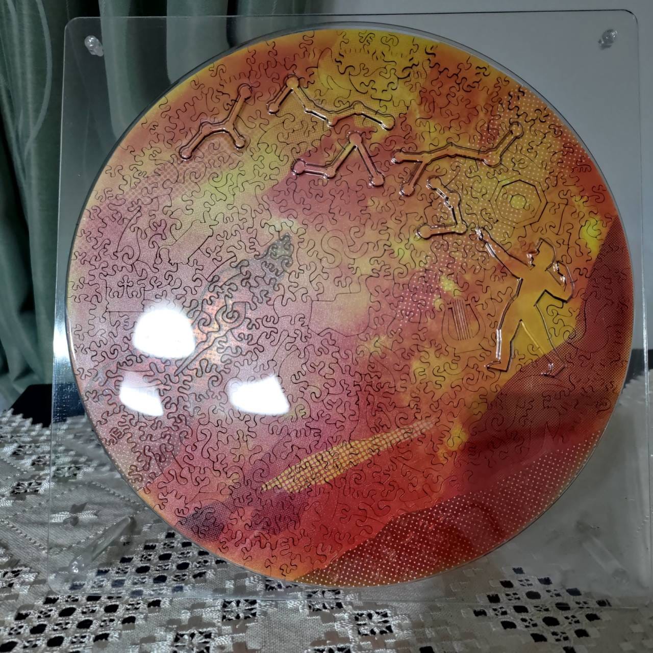 Customer photo review of 宇宙の破片 SUN 太陽と専用フレームセット【4月入庫分予約】
