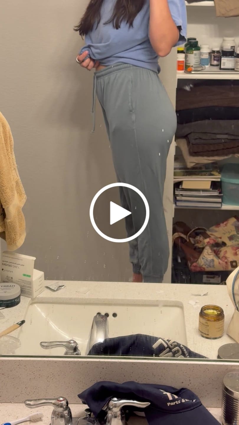 Customer video review of EcoLuxe Performance Joggers