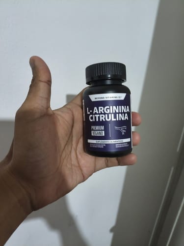 Customer photo review of L- Arginina Citrulina - 60 Cápsulas