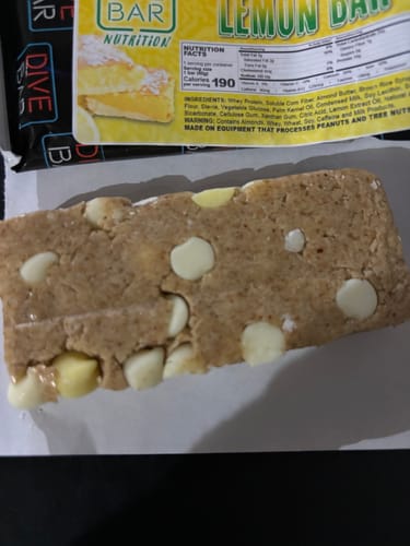 Customer photo review of Lemon Bar - 6 Bars