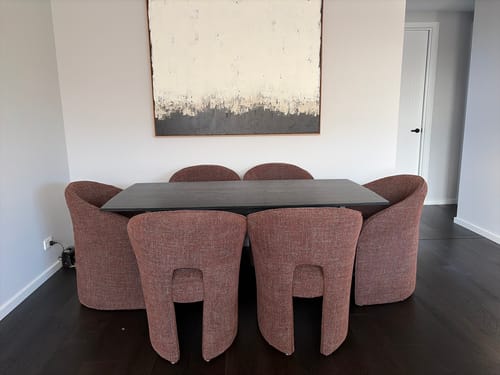 Customer photo review of Ansar Dining Chair - Moss Brown