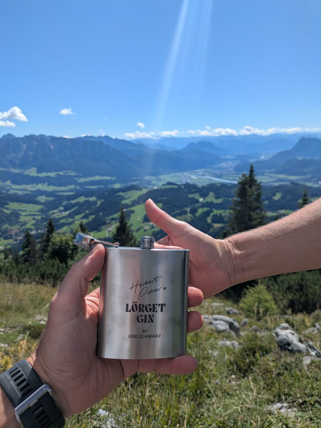 Customer photo review of "Lörget Dry Gin" - Herbert Pixner Edition