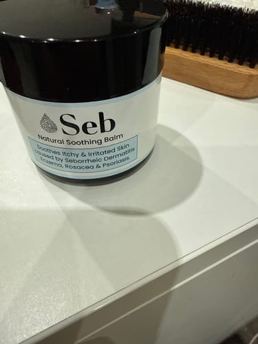 Customer photo review of Seb Natural Soothing Balm