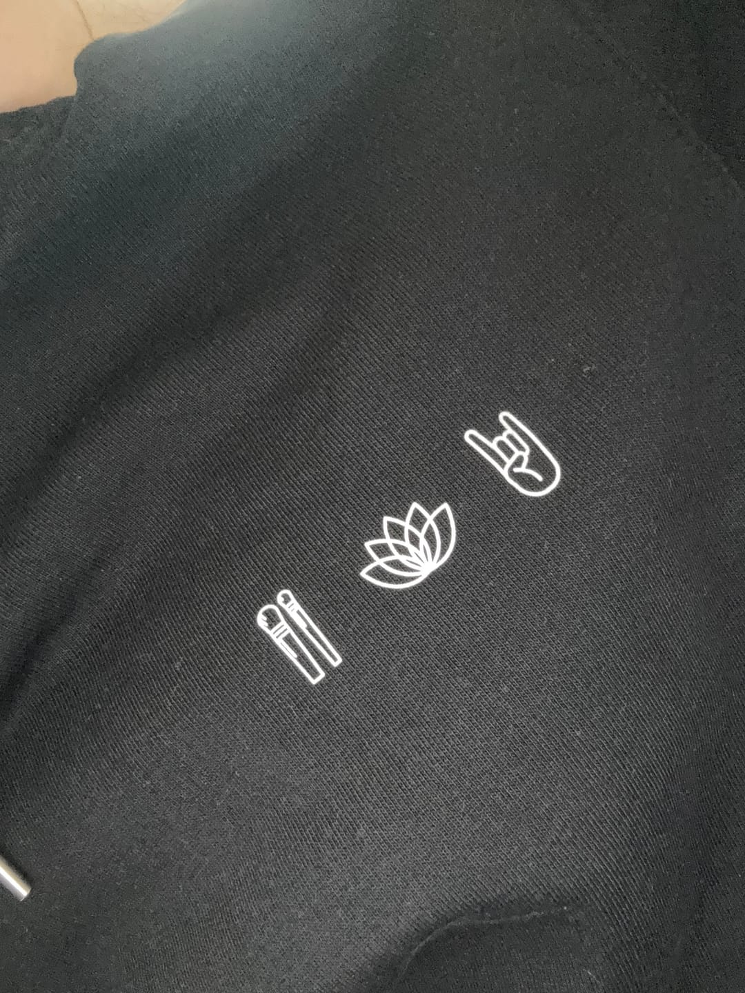 Customer photo review of Personalisierter Premium Hoodie aus Bio-Baumwolle