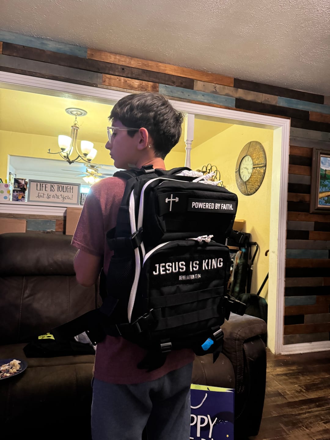 Customer photo review of 25L Tactical Backpack