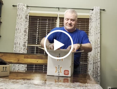 Customer video review of Richardson 112 Genuine Leather Patch Hats Laser Engraved