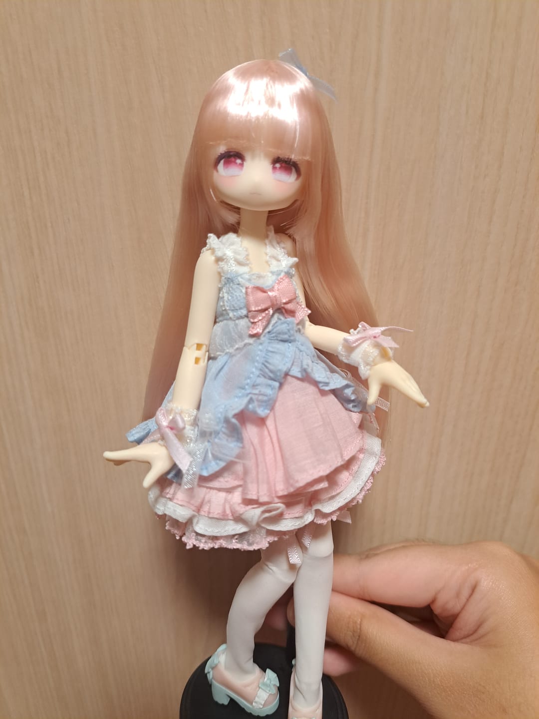 Customer photo review of Momotale Four Seasons Tea House Story Series 1/8 Action Figure BJD Blind Box
