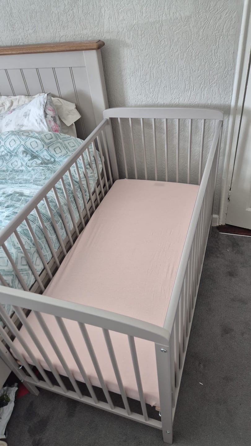 Customer photo review of Cot Mattress - Eco - 60 x 120 x 10cm - Baby Elegance
