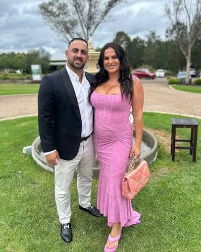 Customer photo review of The Aurelia Floral Dress