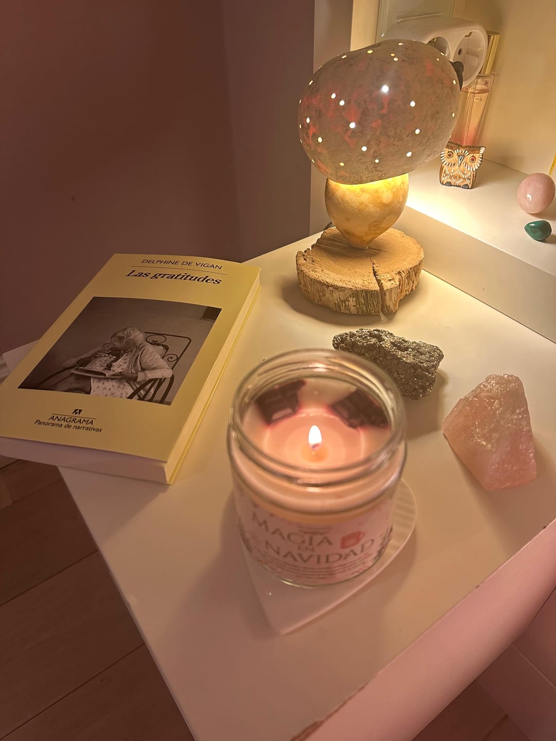Customer photo review of Magia en Navidad – Vela aromática de Chocolate Suizo