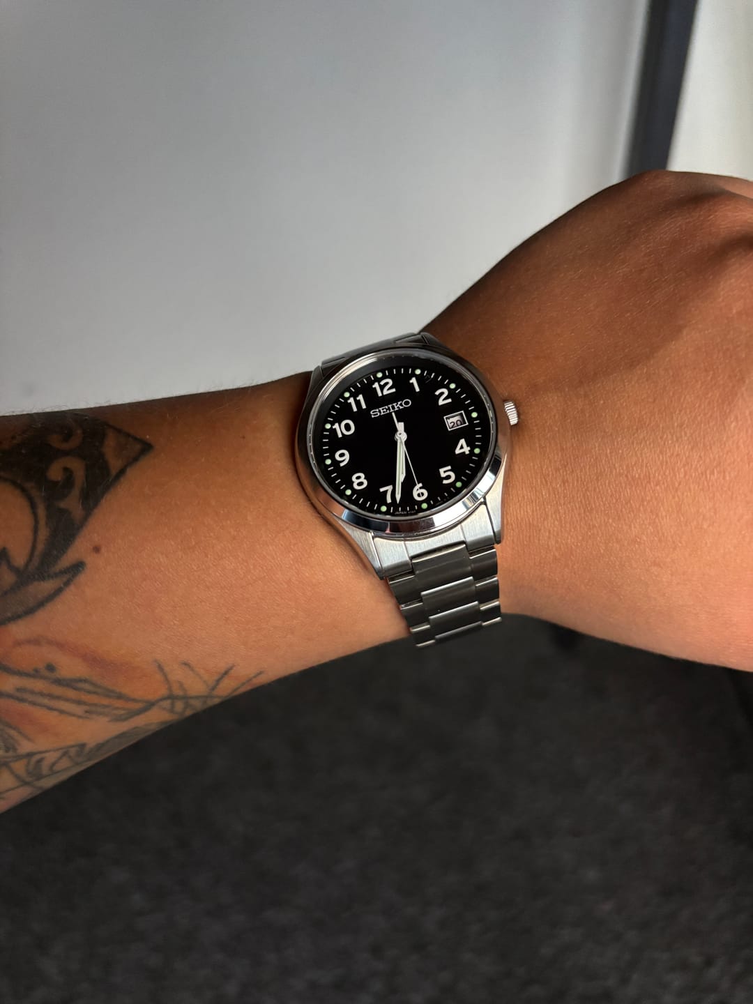 Customer photo review of Reloj Seiko SBPX155 Negro 38.7mm Solar JDM Made in Japan