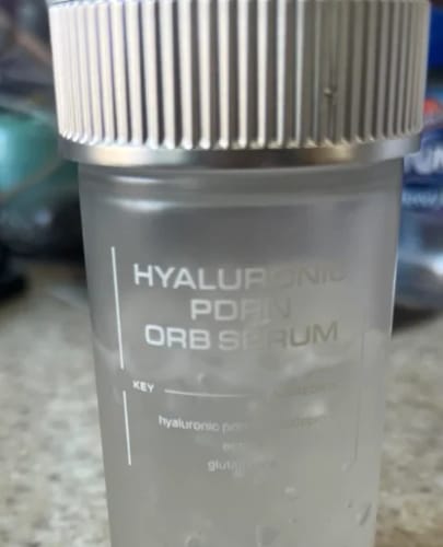 Customer photo review of Korean Hyaluronic PDRN Orb Serum