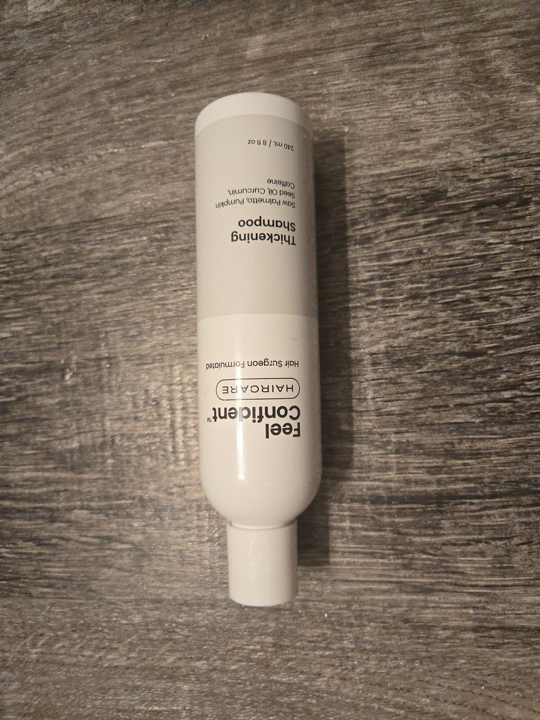 Customer photo review of Thickening Shampoo