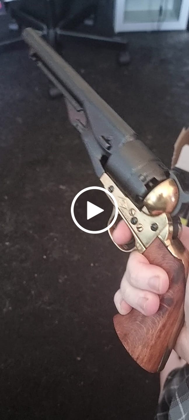 Customer video review of Colt Army Model 1860 USA Civil War 1860 - Clint Eastwood