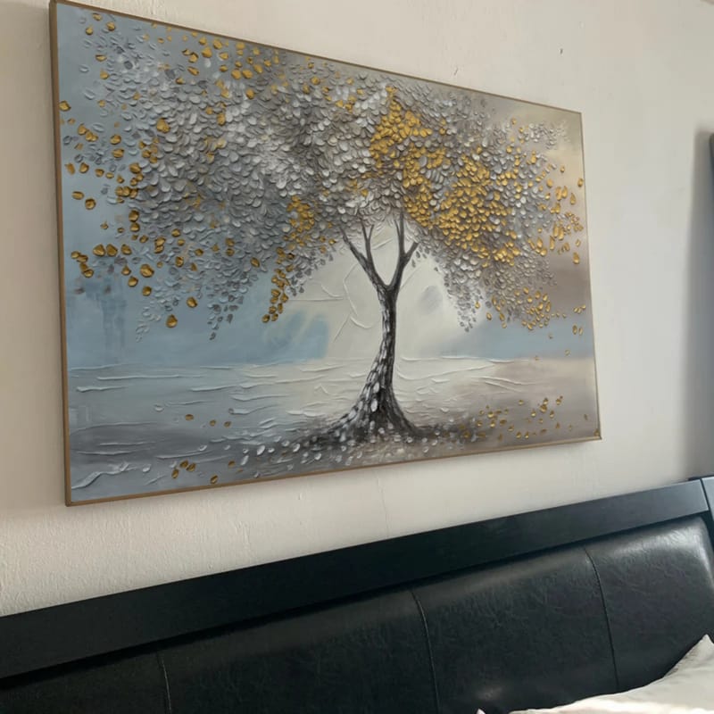Customer photo review of Tree Abstract Textured Wall Art #TP042