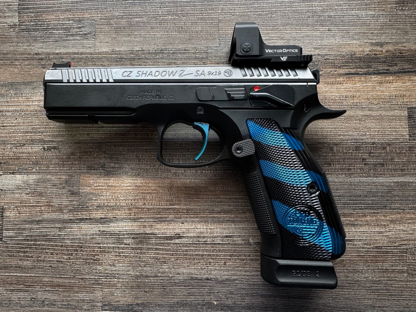 Customer photo review of Vector Optics SCFRM-21 Universal Montageplatte für CZ Shadow, Shadow 2 und SP-01