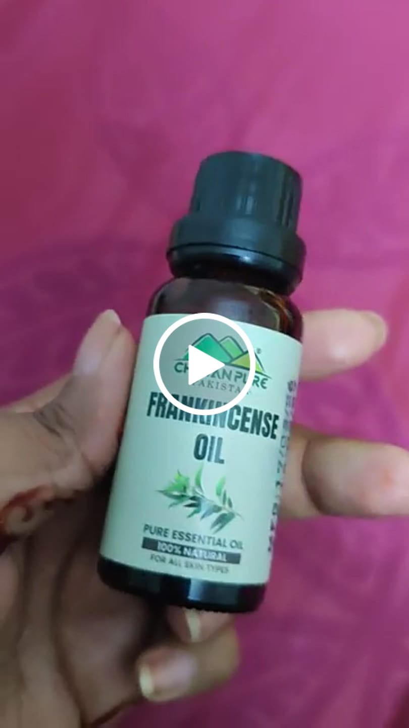 Customer video review of Frankincense Essential Oil – Best for Removing Dark Circles 20ml