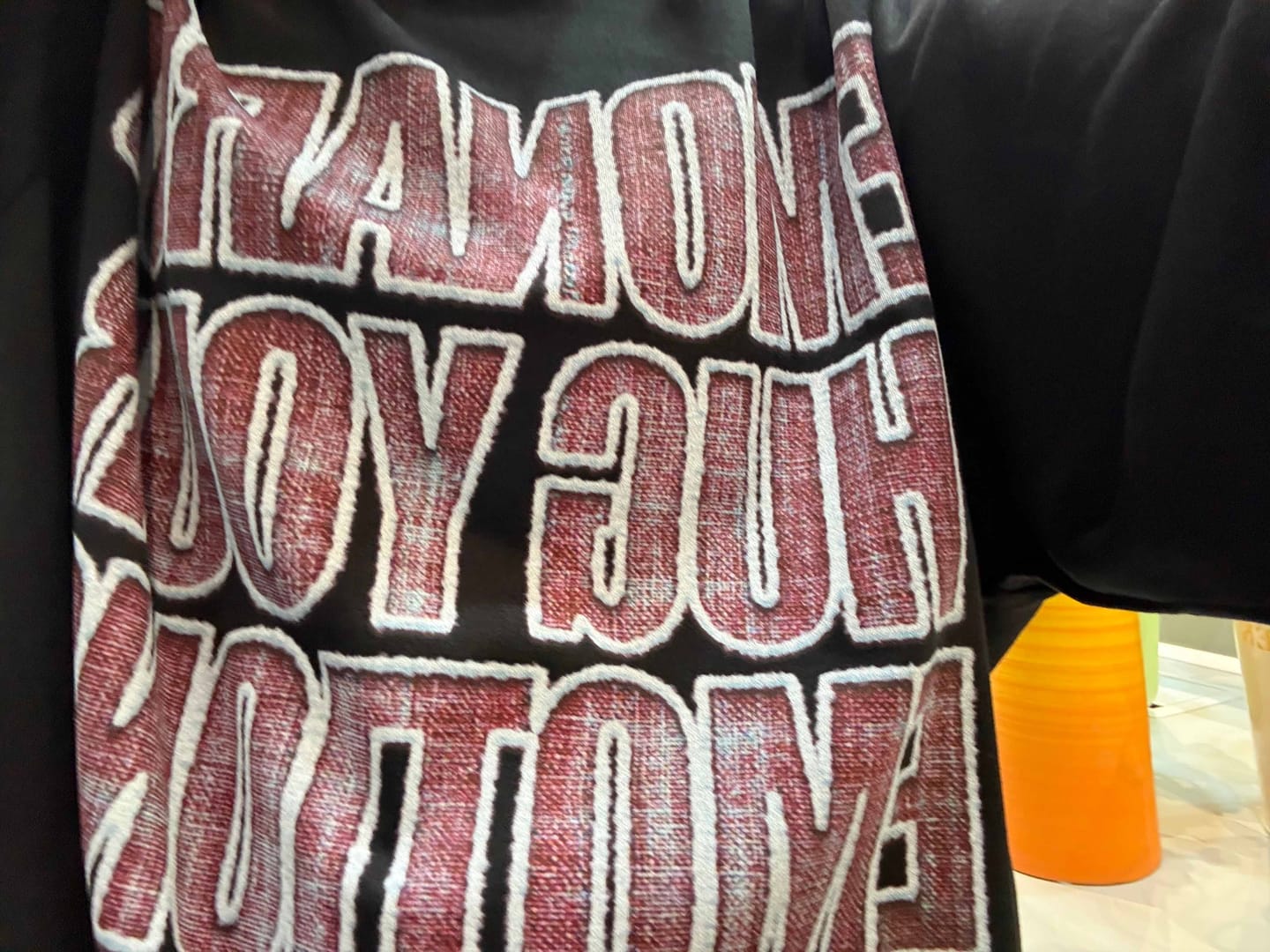 Customer photo review of Boxy Graphic Tee - Women