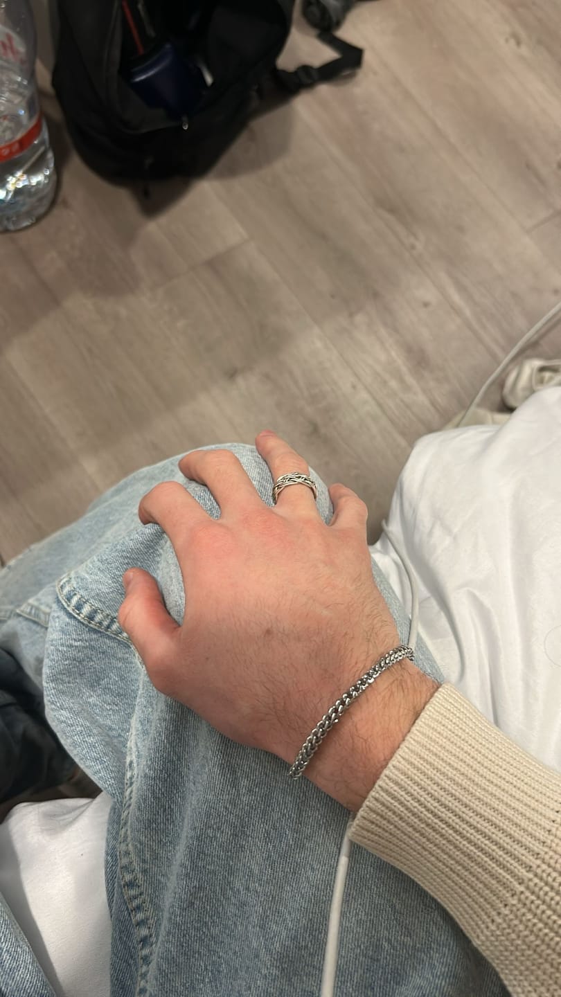 Customer photo review of 4mm Franco Link Bracelet