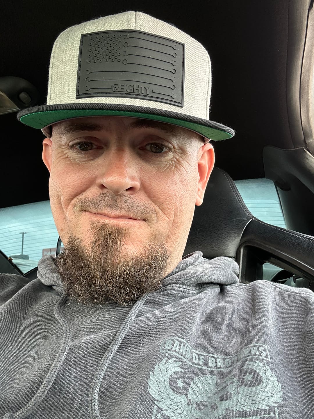Customer photo review of 80Eighty® Wrench Flag Hat