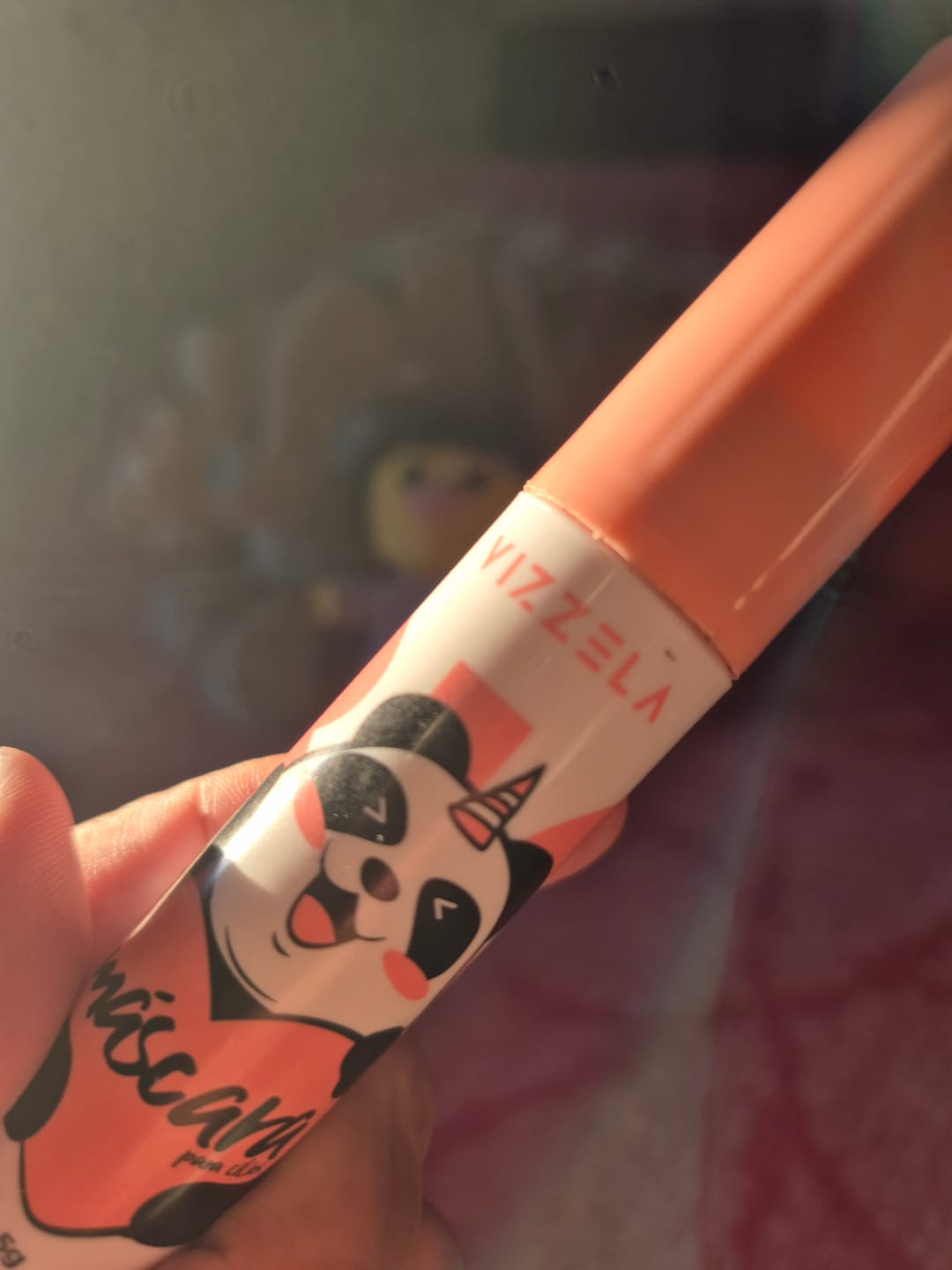 Customer photo review of Máscara Para Cílios Big No Panda Vizzela - Preta