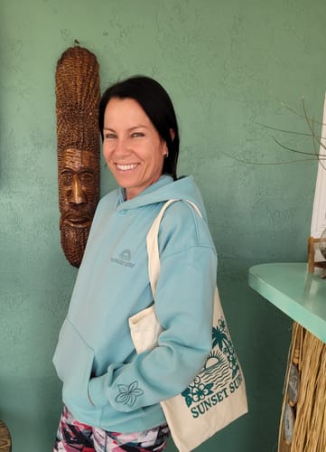 Customer photo review of Coastal Palms Hoodie