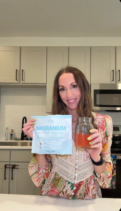 Customer photo review of Migranium Daily - World’s 1st Anti-Migraine Super Formula for Headaches + Brain Fog + Stress