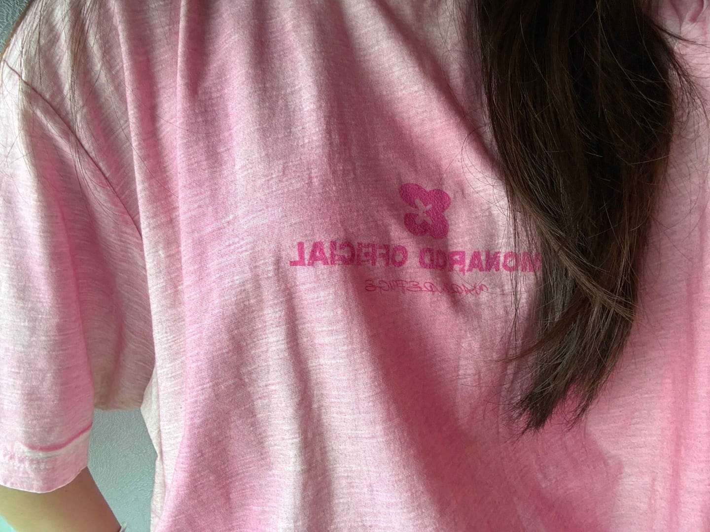 Customer photo review of Gradient Washed Tee - Men