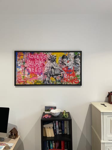 Customer photo review of Love is all we need