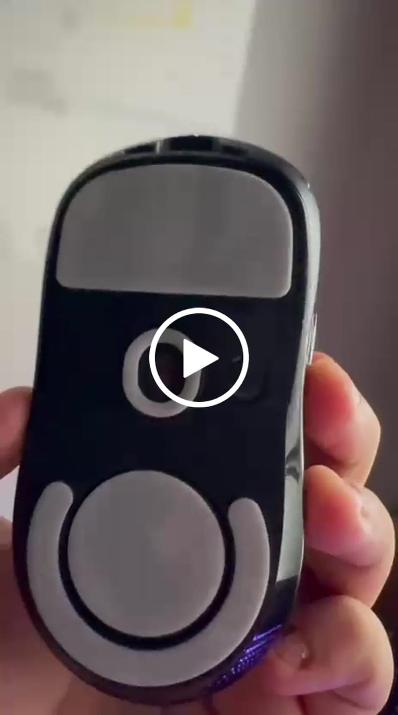 Customer video review of Logitech G Pro X Superlight için Hoverpad V3 Mouse Skate