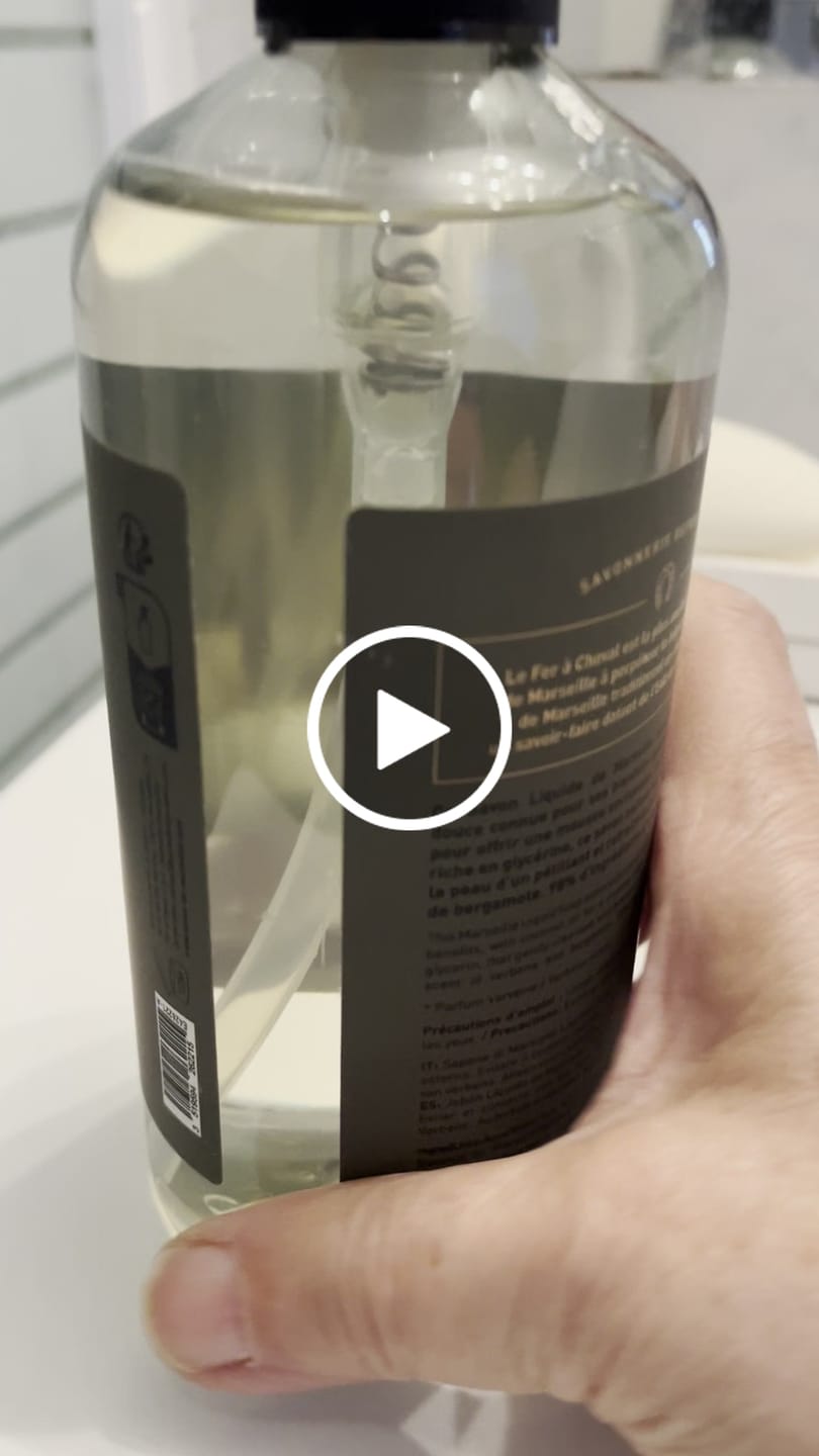 Customer video review of Savon liquide 500ml - Verveine