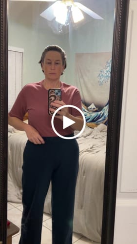 Customer video review of Brynn Pants • Final Sale - Deep Navy