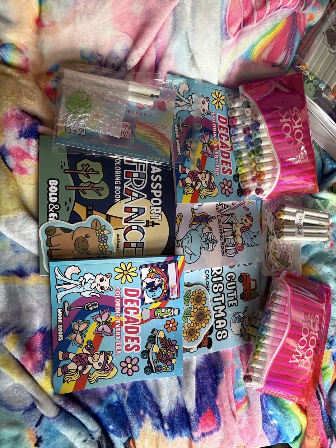 Customer photo review of Color Boost Bundle by Wook Books