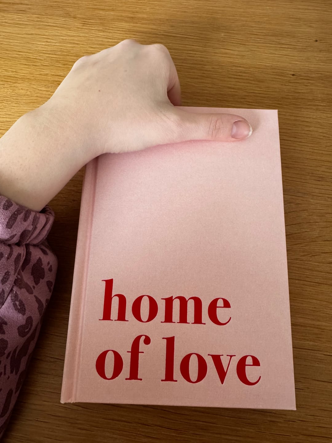 Customer photo review of „home of love“ Journal