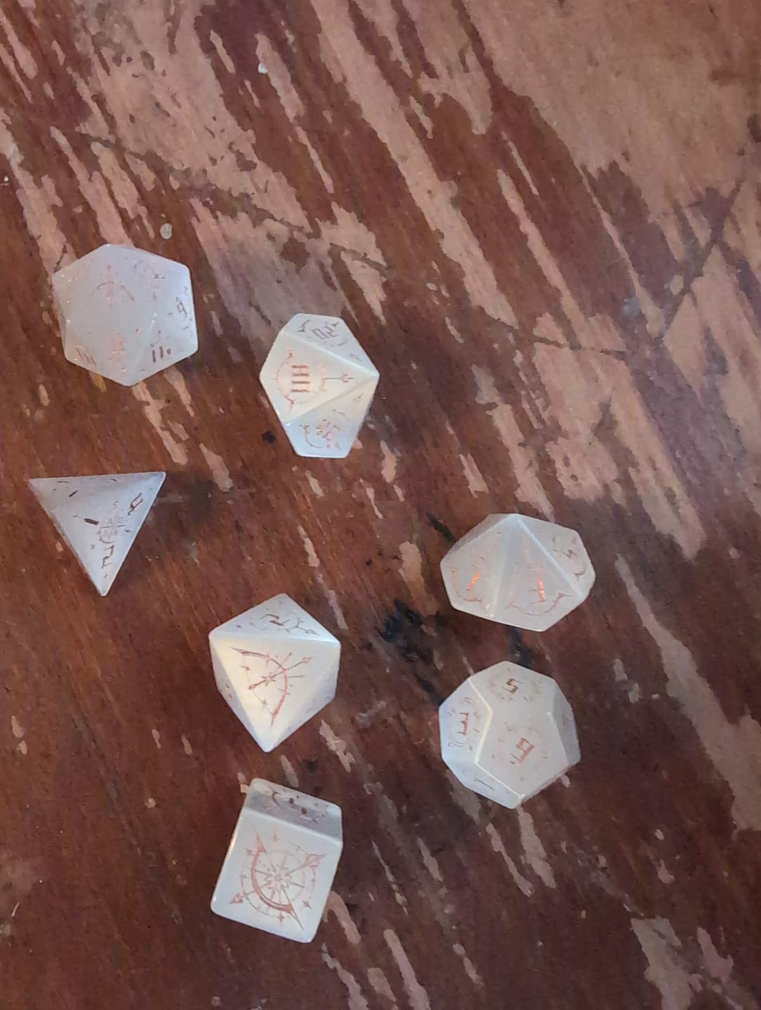 Customer photo review of Mystery Dice Blind Bags!