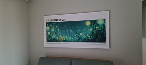 Customer photo review of Yayoi Kusama, Notte stellata