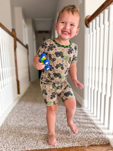 Customer photo review of Clover Crusher Two-Piece Shorts Jammies