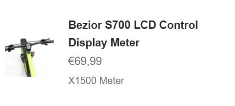 Customer photo review of Bezior Bicycle Brake Handlebar