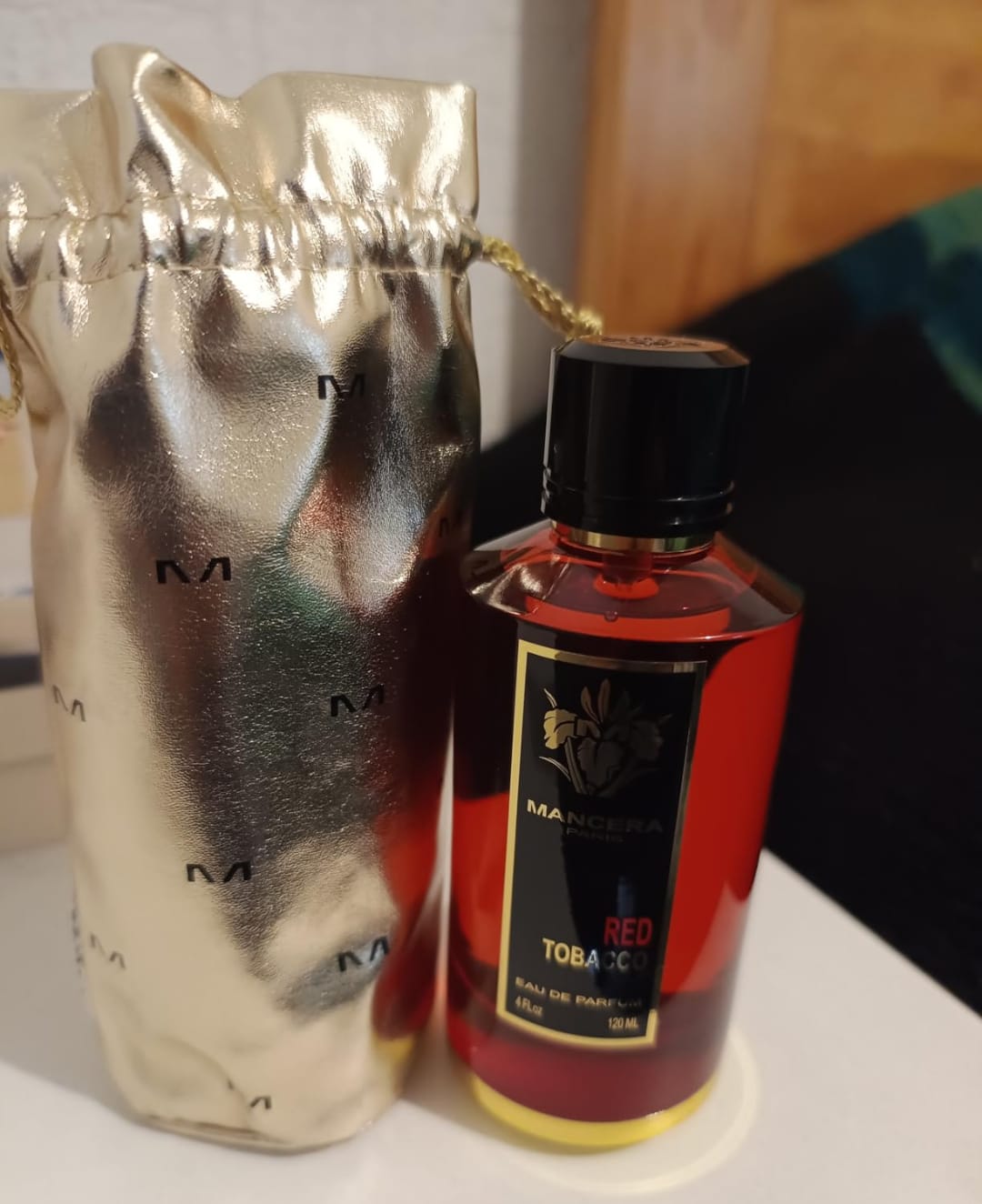 Customer photo review of Mancera Red Tobacco Eau De Parfum For Unisex