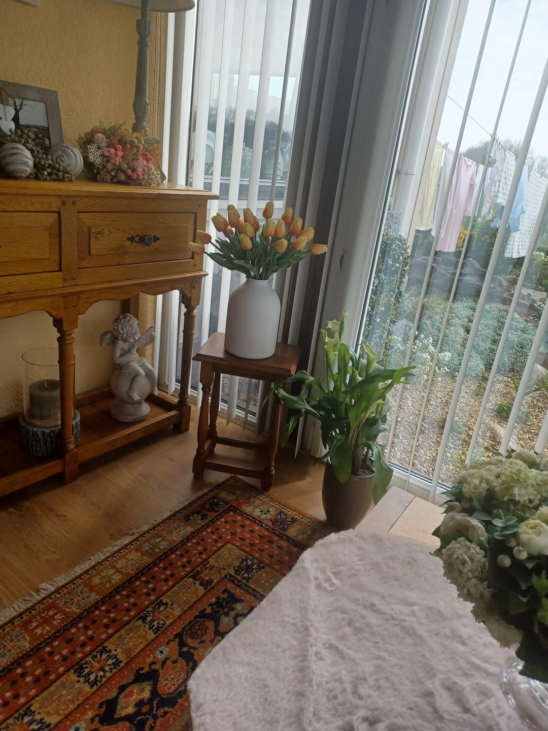 Customer photo review of Casa vaas - Mat wit